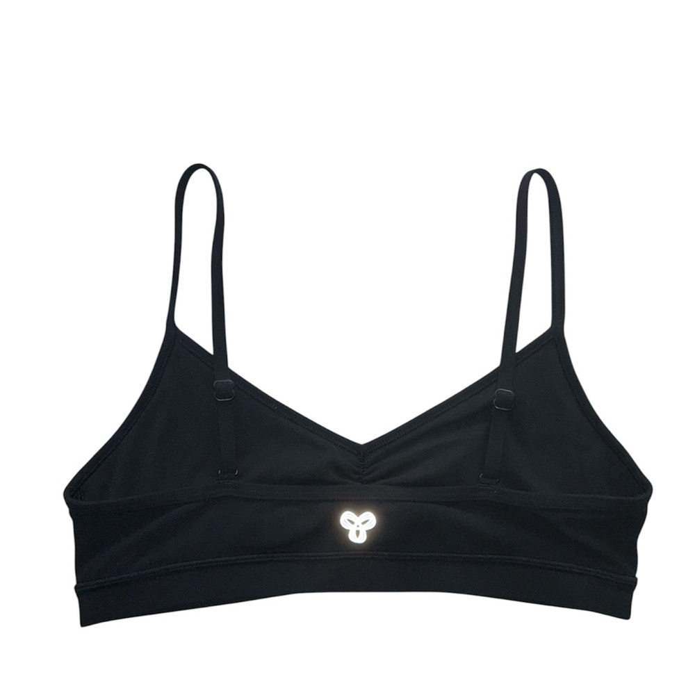 Aritzia Golden Butter Assert Bra Top, Black, Sz. M - Picture 4 of 11